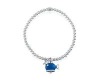 Bracelet Chantecler Woman Et Voilà in Silver Diamante 0.04 Ct 39020 - 39020